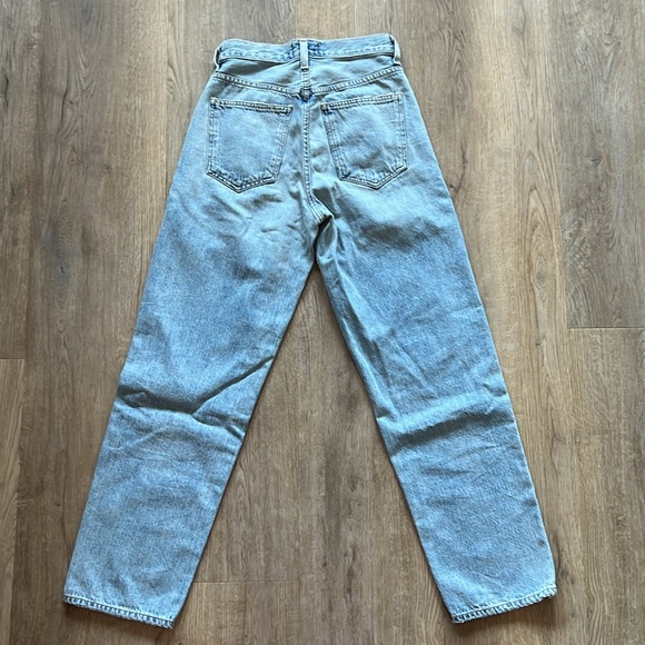 Agolde Criss Cross Upsized Jean - Suburbia, Size 23 - Picture 3 of 5